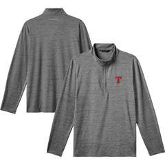 Texas Rangers TravisMathew The Heater Quarter-Zip Pullover Top Gray