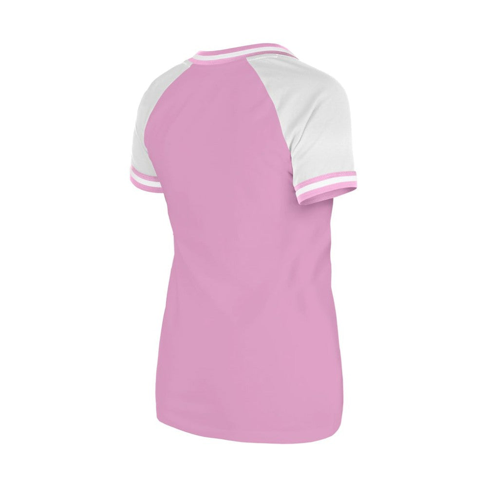 San Francisco Giants Women's Gameday V-Neck T-Shirt Light Pink | New Era