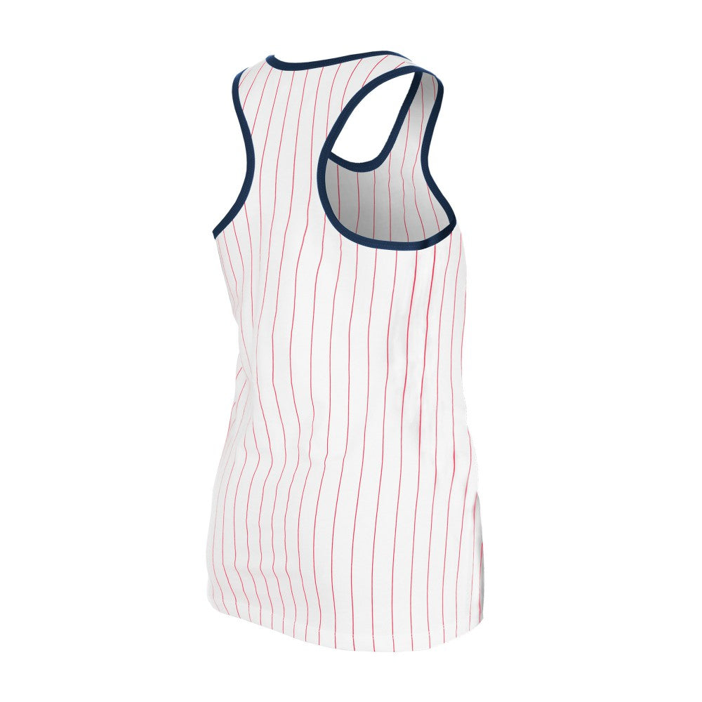 St. Louis Cardinals Women's Gameday Pinstripe Tank Top White | New Era