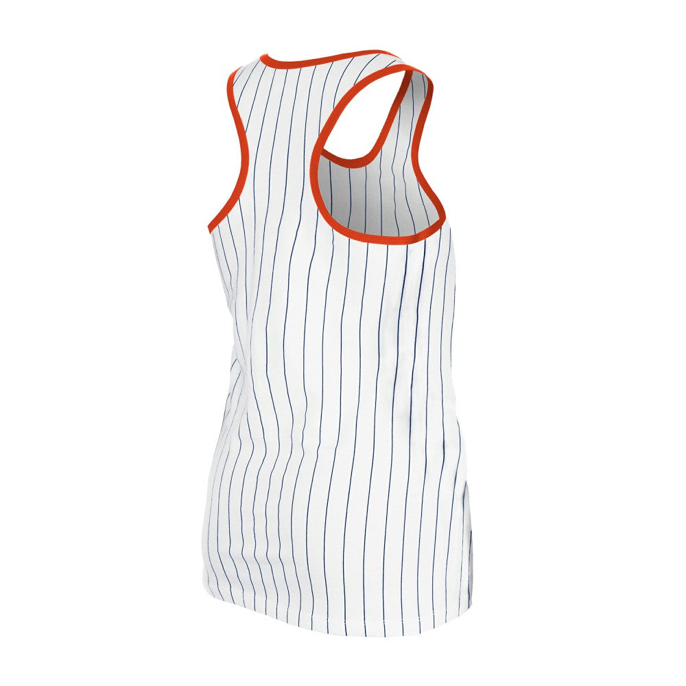 Houston Astros Women's Gameday Pinstripe Tank Top White | New Era