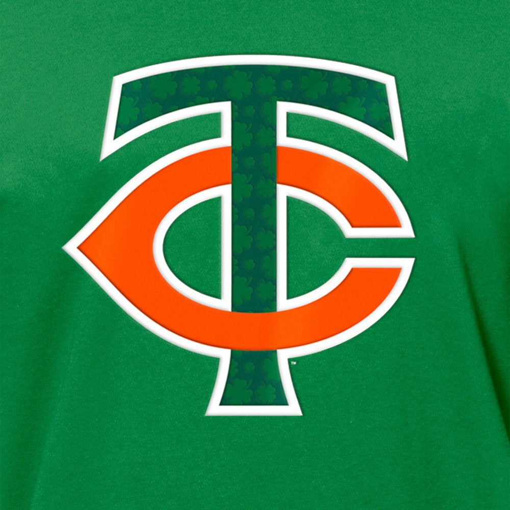 Minnesota Twins St. Patrick's Day Shamrock Fill T-Shirt Kelly Green | New Era