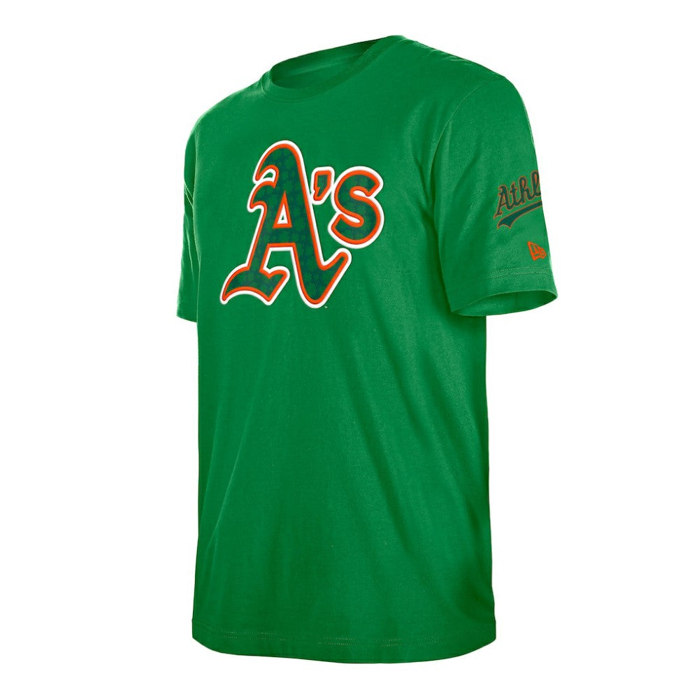 Athletics St. Patrick's Day Shamrock Fill T-Shirt Kelly Green | New Era