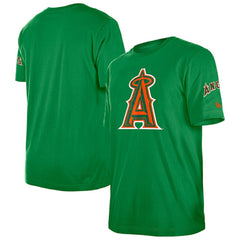 Los Angeles Angels St. Patrick's Day Shamrock Fill T-Shirt Kelly Green | New Era