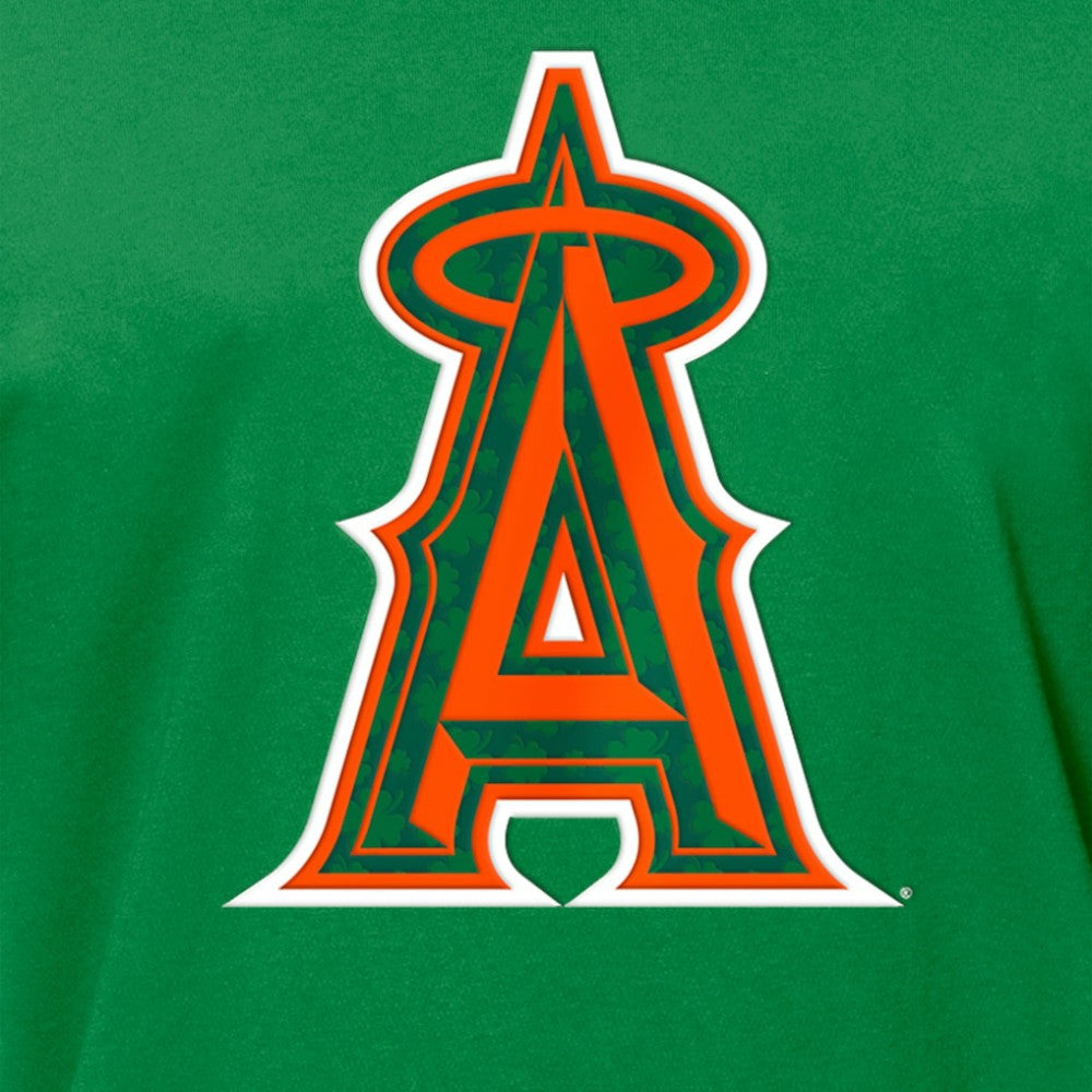 Los Angeles Angels St. Patrick's Day Shamrock Fill T-Shirt Kelly Green | New Era
