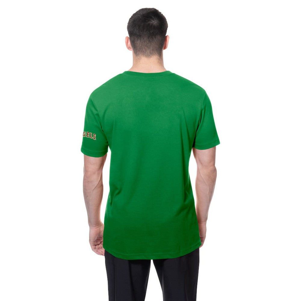 Los Angeles Angels St. Patrick's Day Shamrock Fill T-Shirt Kelly Green | New Era
