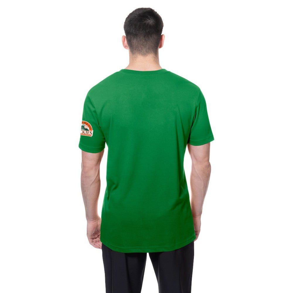 Colorado Rockies St. Patrick's Day Shamrock Fill T-Shirt Kelly Green | New Era