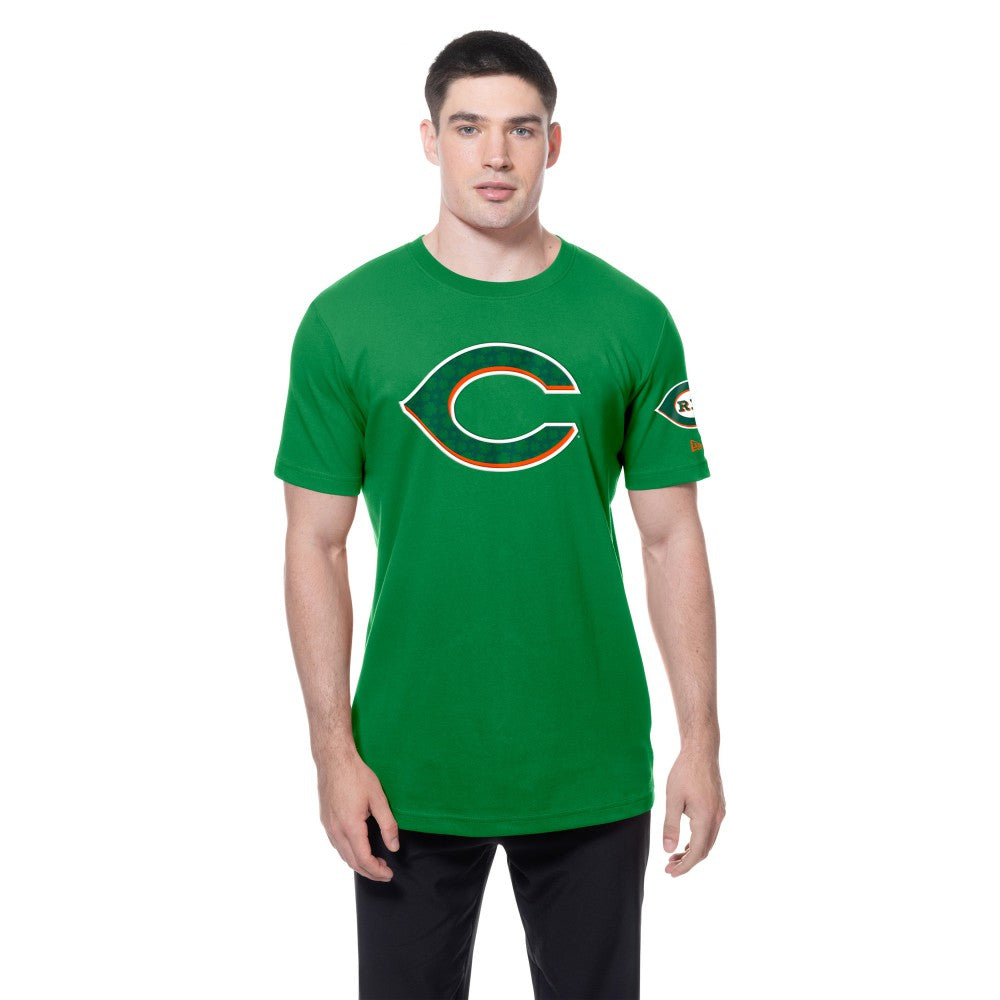 Cincinnati Reds St. Patrick's Day Shamrock Fill T-Shirt Kelly Green | New Era