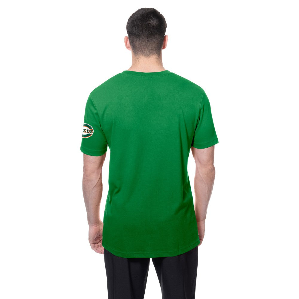 Cincinnati Reds St. Patrick's Day Shamrock Fill T-Shirt Kelly Green | New Era