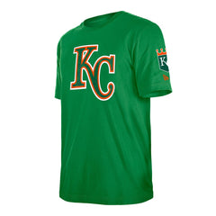 Kansas City Royals St. Patrick's Day Shamrock Fill T-Shirt Kelly Green | New Era