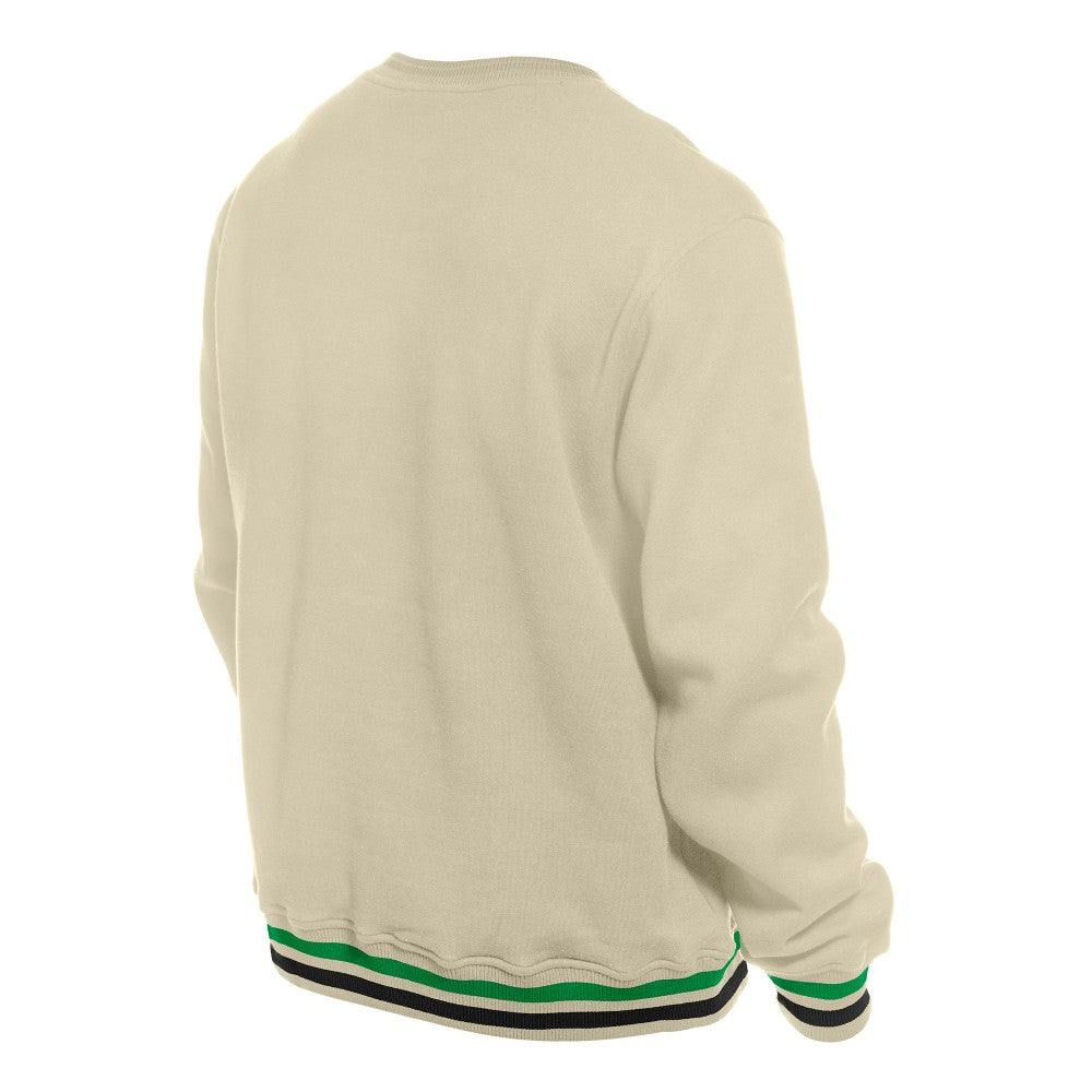 Cleveland Guardians St. Patrick's Day Twill Pullover Sweatshirt Cream | New Era
