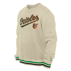 Baltimore Orioles St. Patrick's Day Twill Pullover Sweatshirt Cream | New Era