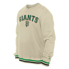 San Francisco Giants St. Patrick's Day Twill Pullover Sweatshirt Cream | New Era