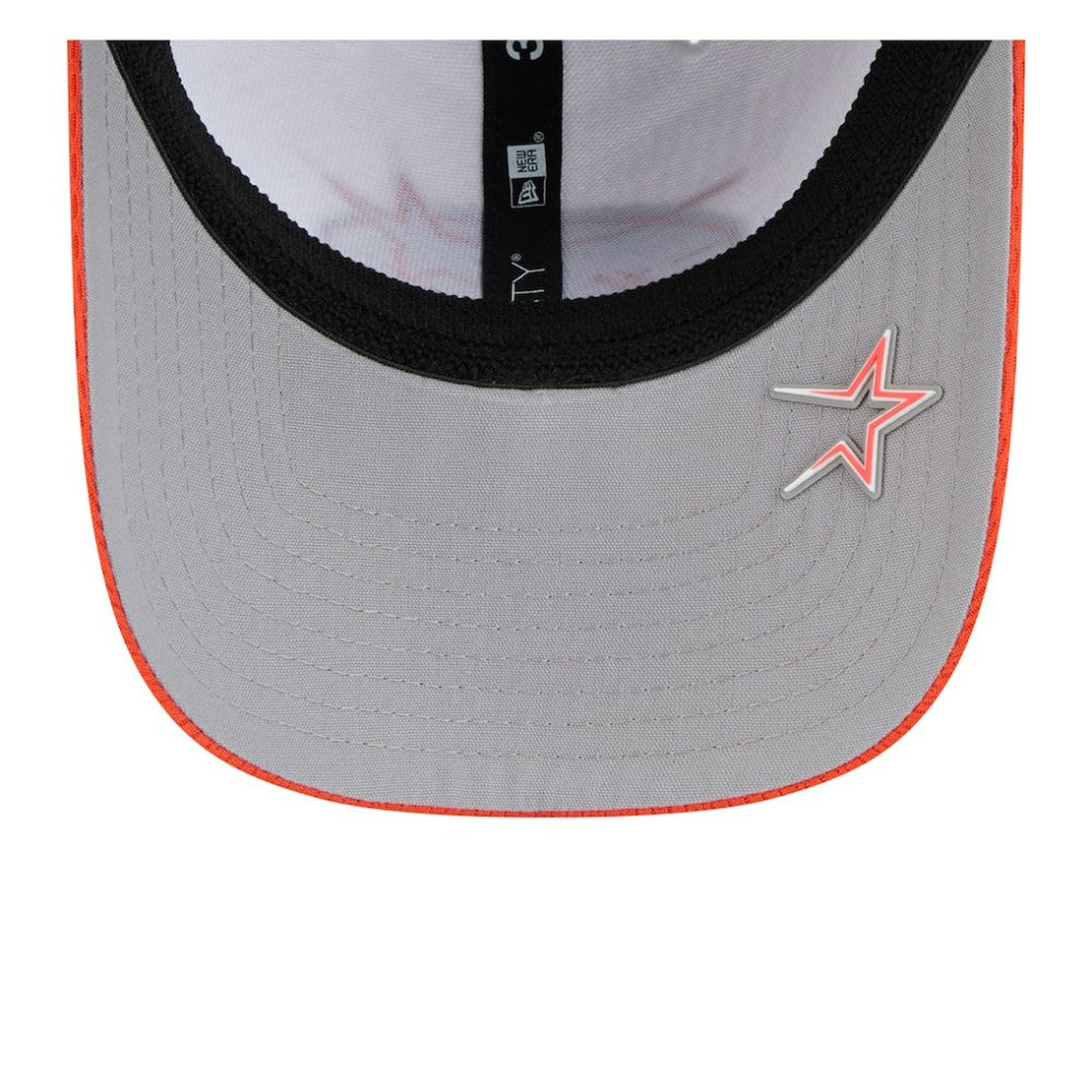 Houston Astros 2025 MLB Clubhouse 39THIRTY Flex Hat Navy/Orange | New Era