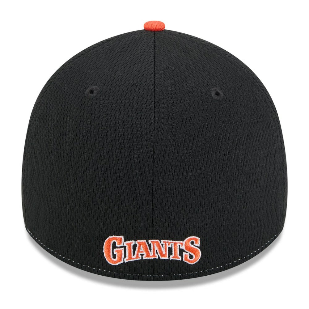 San Francisco Giants 2025 MLB Clubhouse 39THIRTY Flex Hat Black/Orange | New Era