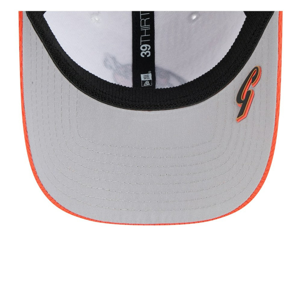 San Francisco Giants 2025 MLB Clubhouse 39THIRTY Flex Hat Black/Orange | New Era