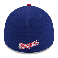Texas Rangers 2025 MLB Clubhouse 39THIRTY Flex Hat Royal/Red | New Era