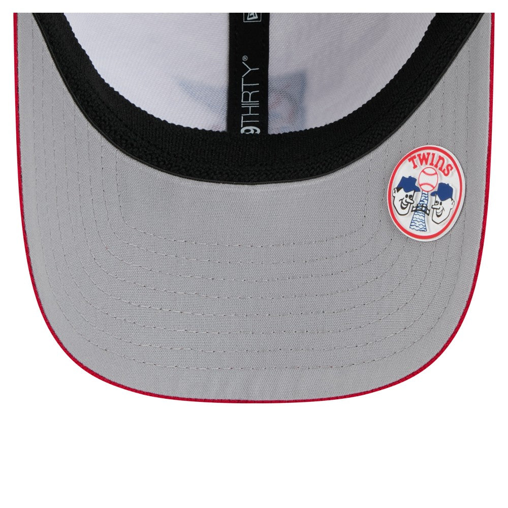 Minnesota Twins 2025 MLB Clubhouse 39THIRTY Flex Hat Navy/Red | New Era