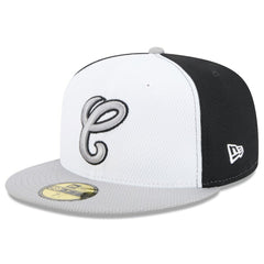 Chicago White Sox 2025 MLB Clubhouse 59FIFTY Fitted Hat Black/Gray | New Era