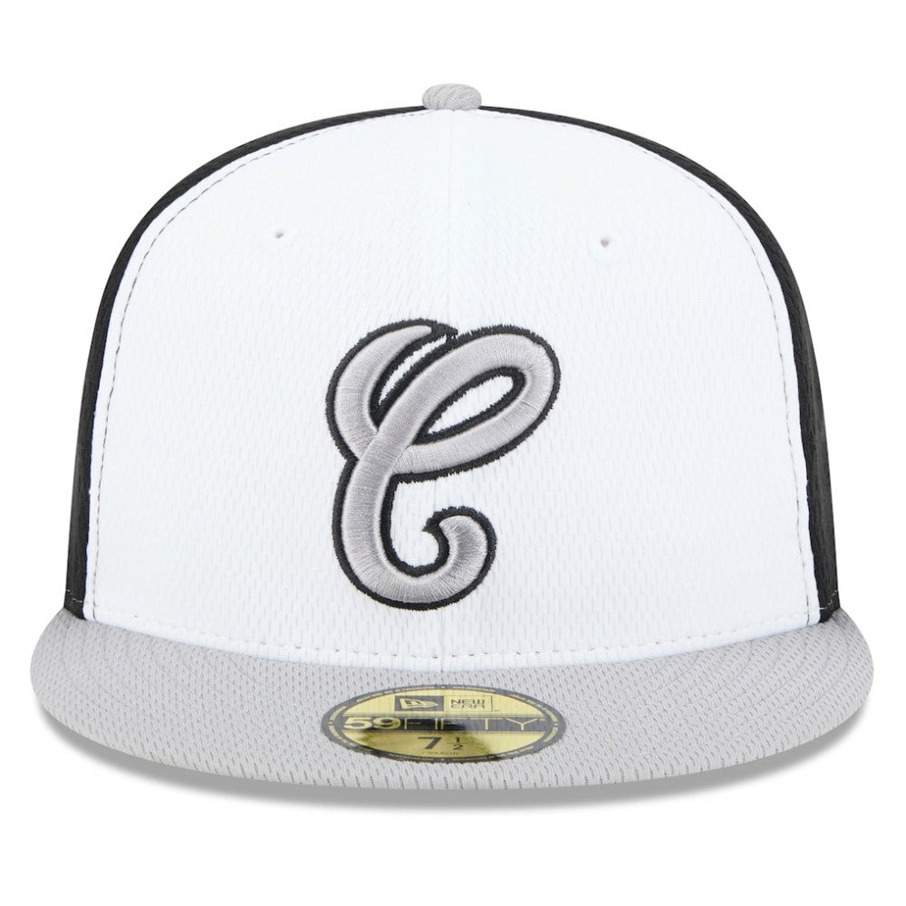 Chicago White Sox 2025 MLB Clubhouse 59FIFTY Fitted Hat Black/Gray | New Era