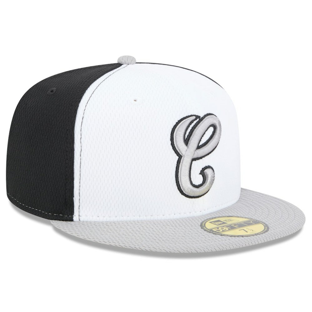 Chicago White Sox 2025 MLB Clubhouse 59FIFTY Fitted Hat Black/Gray | New Era
