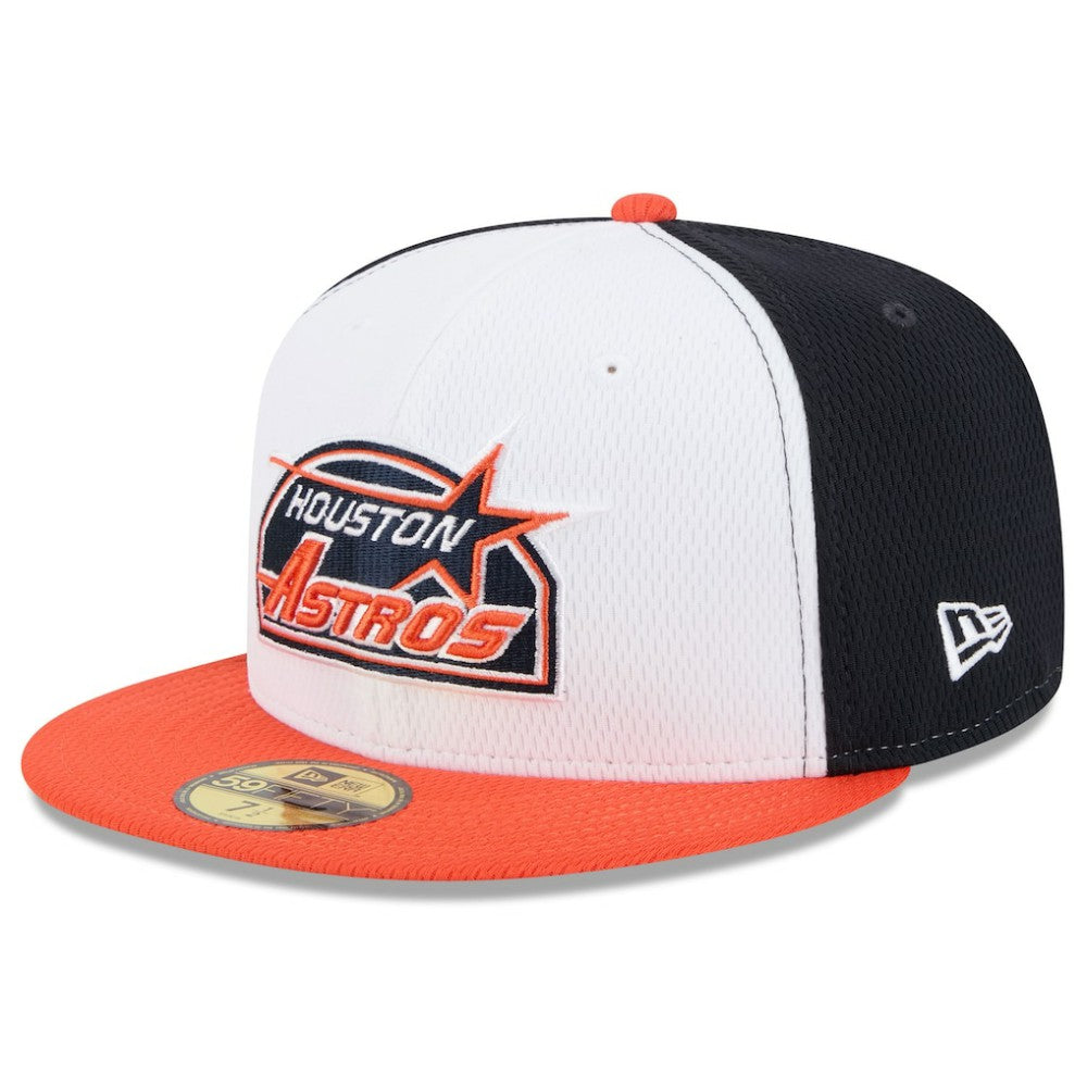 Houston Astros 2025 MLB Clubhouse 59FIFTY Fitted Hat Navy/Orange | New Era