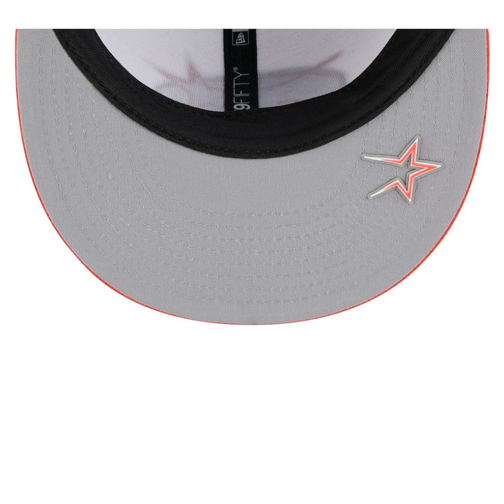 Houston Astros 2025 MLB Clubhouse 59FIFTY Fitted Hat Navy/Orange | New Era