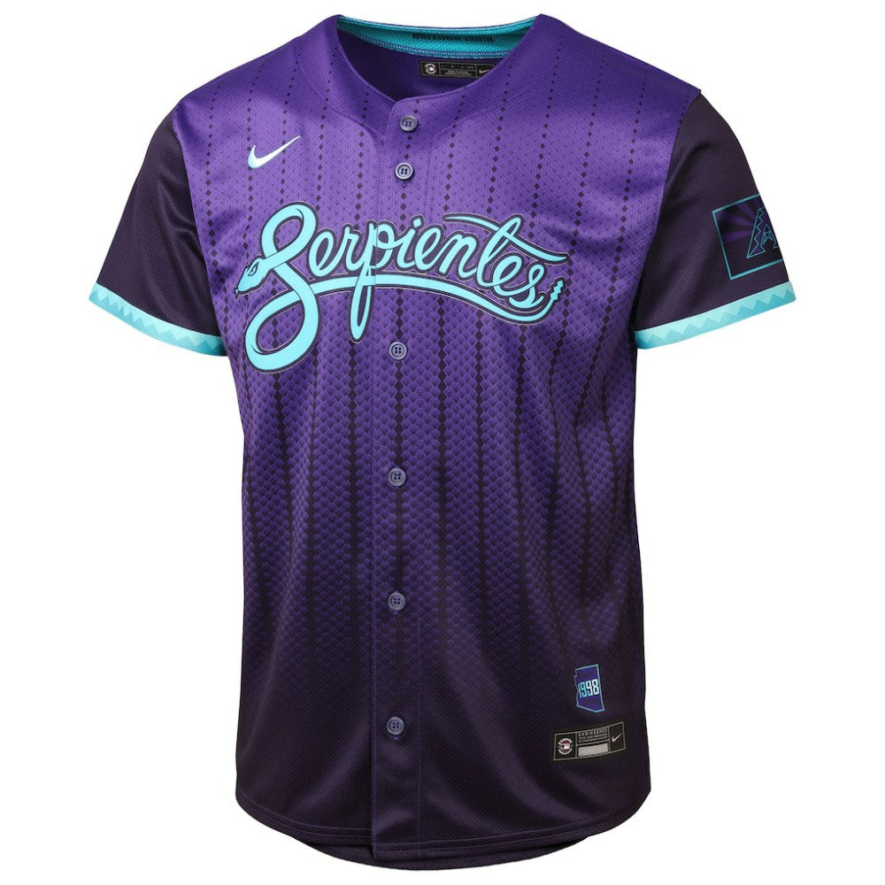 Arizona Diamondbacks Youth 2025 City Connect Limited Jersey - Purple