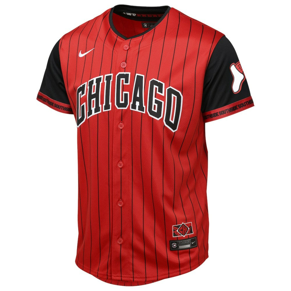 Chicago White Sox Youth 2025 City Connect Limited Jersey Red/Black