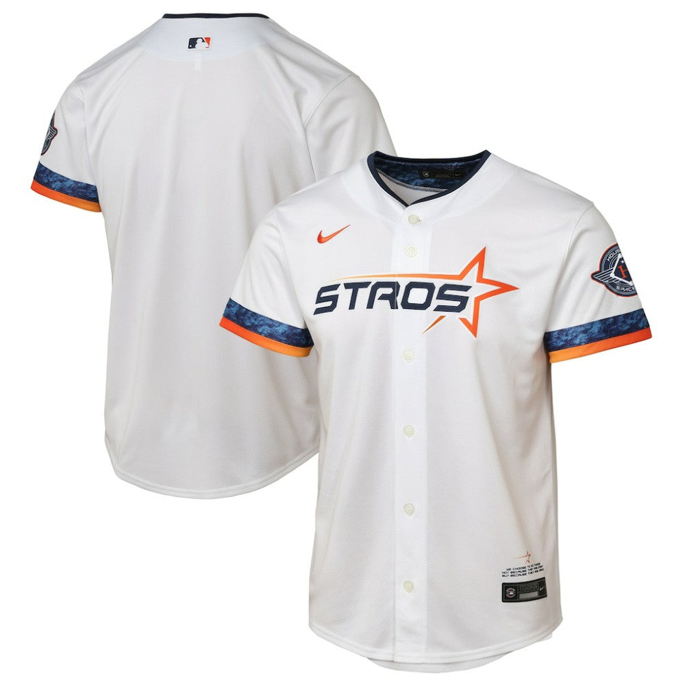 Houston Astros Youth 2025 City Connect Limited Jersey White | Nike