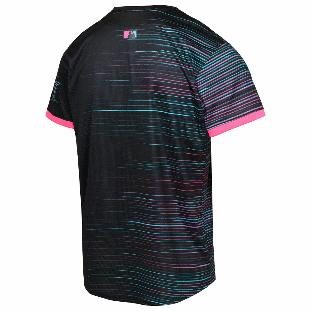 Miami Marlins Youth 2025 City Connect Limited Jersey Black