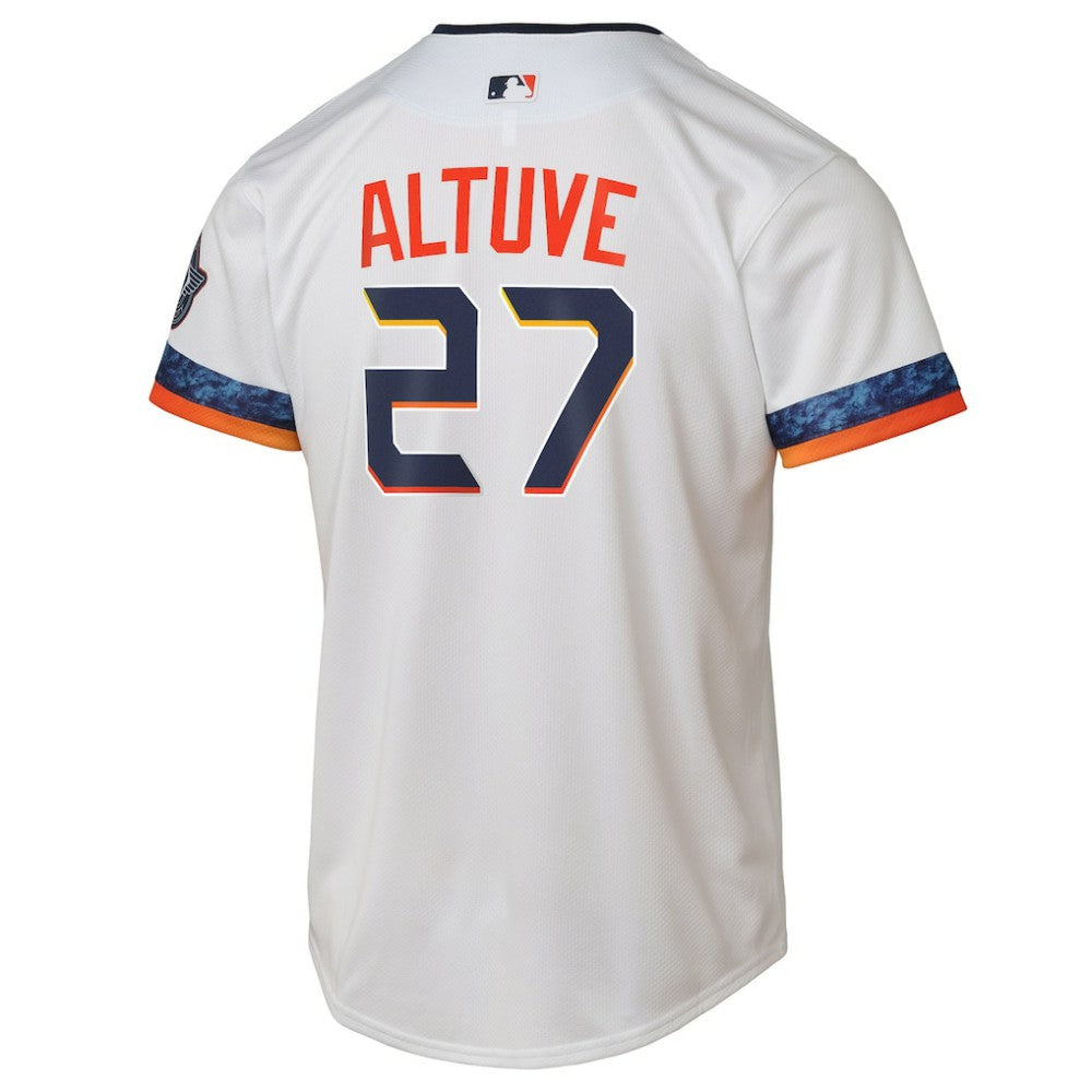 Jose Altuve Houston Astros Youth 2025 City Connect Limited Player Jersey White | Nike