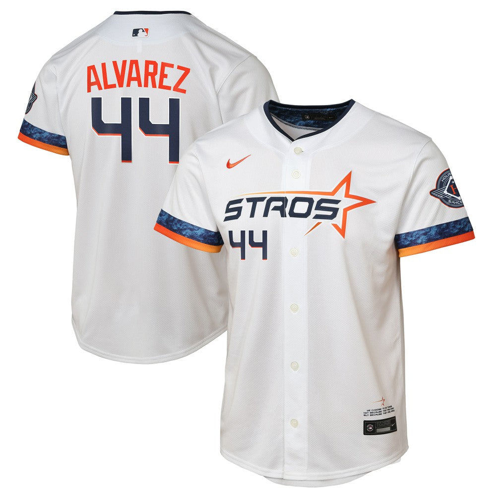 Yordan Alvarez Houston Astros Youth 2025 City Connect Limited Player Jersey White | Nike