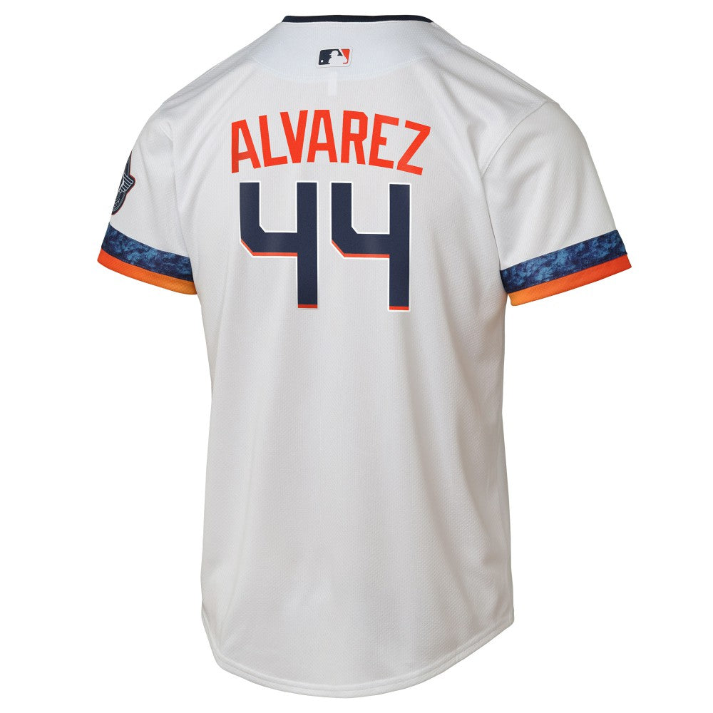 Yordan Alvarez Houston Astros Youth 2025 City Connect Limited Player Jersey White | Nike