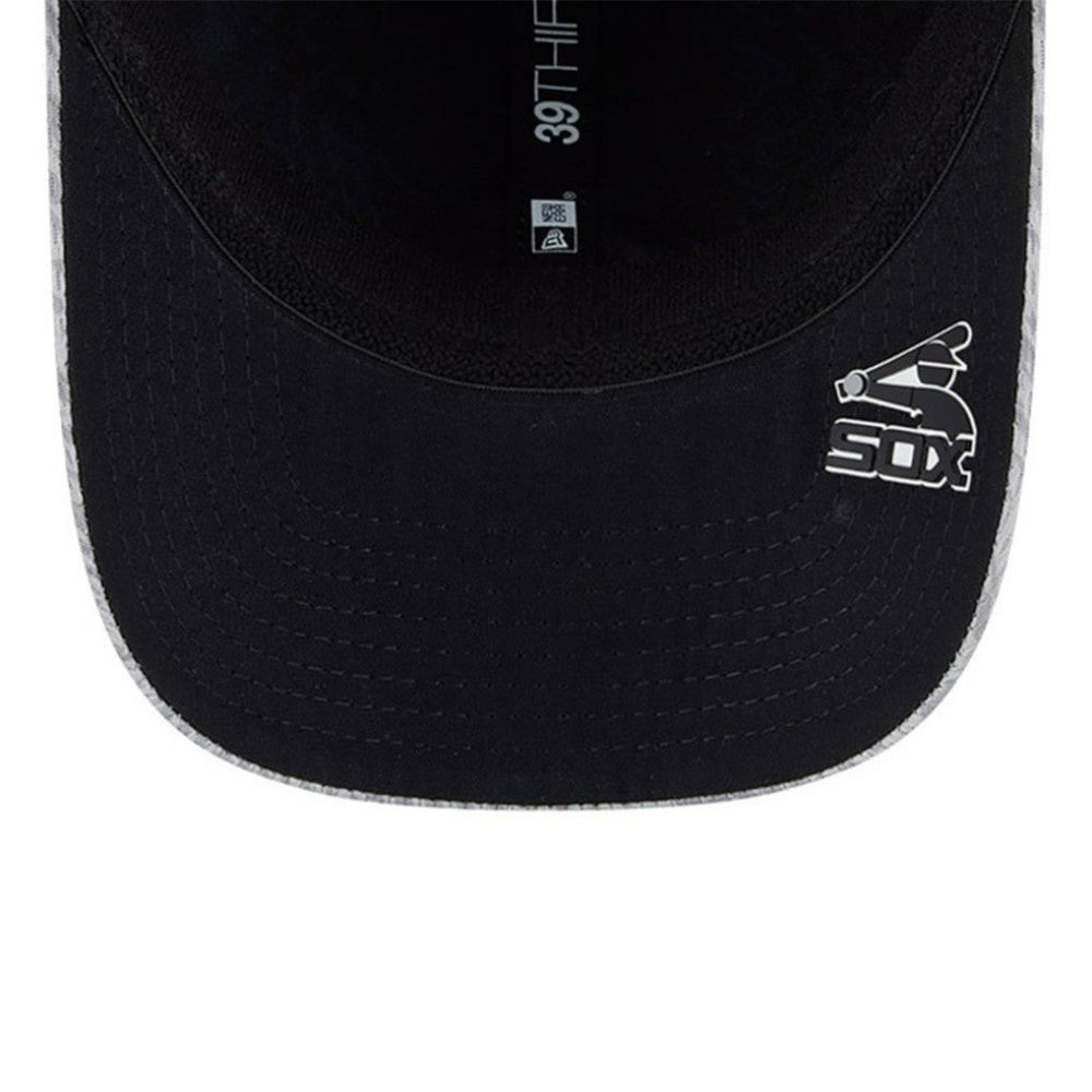 Chicago White Sox 2025 MLB Clubhouse 39THIRTY Flex Hat Gray | New Era