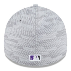 Colorado Rockies 2025 MLB Clubhouse 39THIRTY Flex Hat Gray | New Era