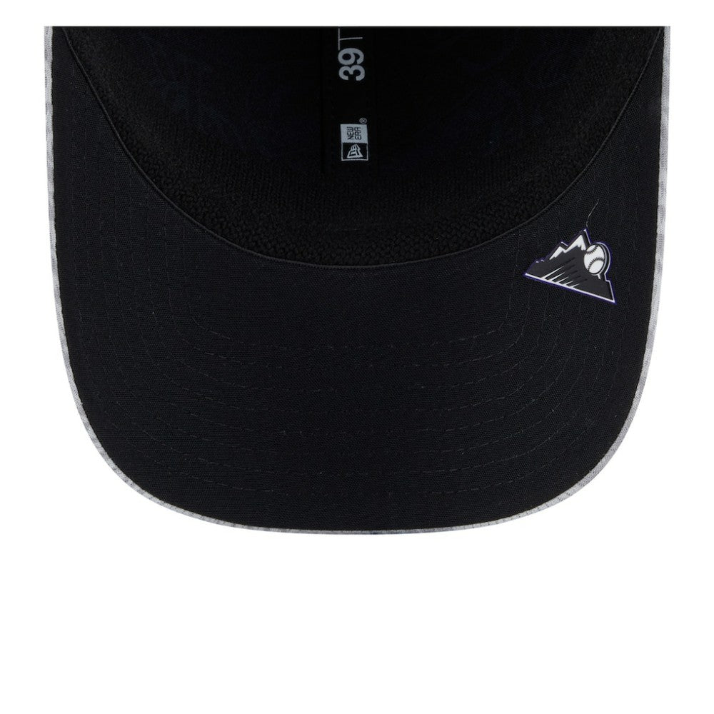 Colorado Rockies 2025 MLB Clubhouse 39THIRTY Flex Hat Gray | New Era