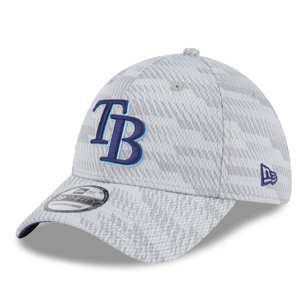 Tampa Bay Rays 2025 MLB Clubhouse 39THIRTY Flex Hat Gray | New Era