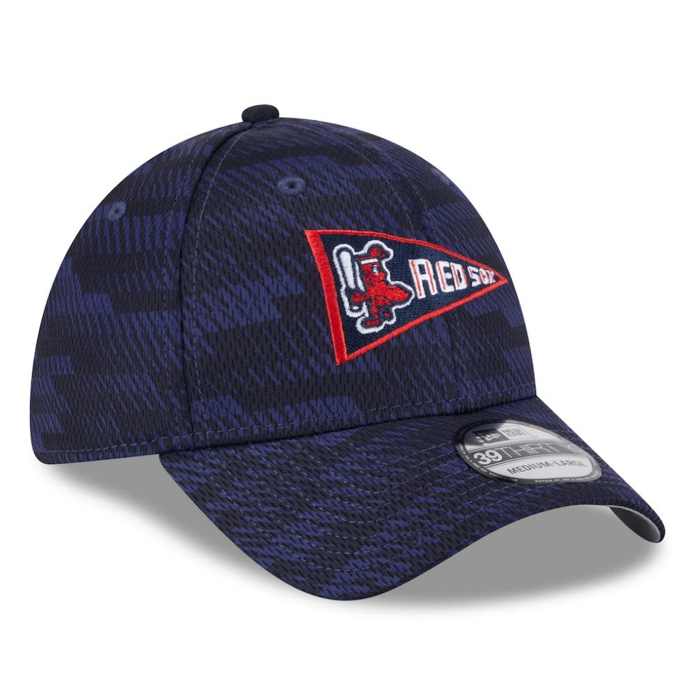 Boston Red Sox 2025 MLB Clubhouse 39THIRTY Flex Hat Navy | New Era