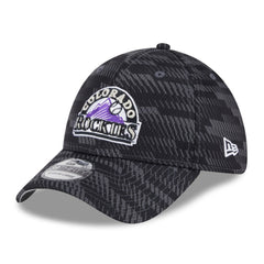 Colorado Rockies 2025 MLB Clubhouse 39THIRTY Flex Hat Black | New Era