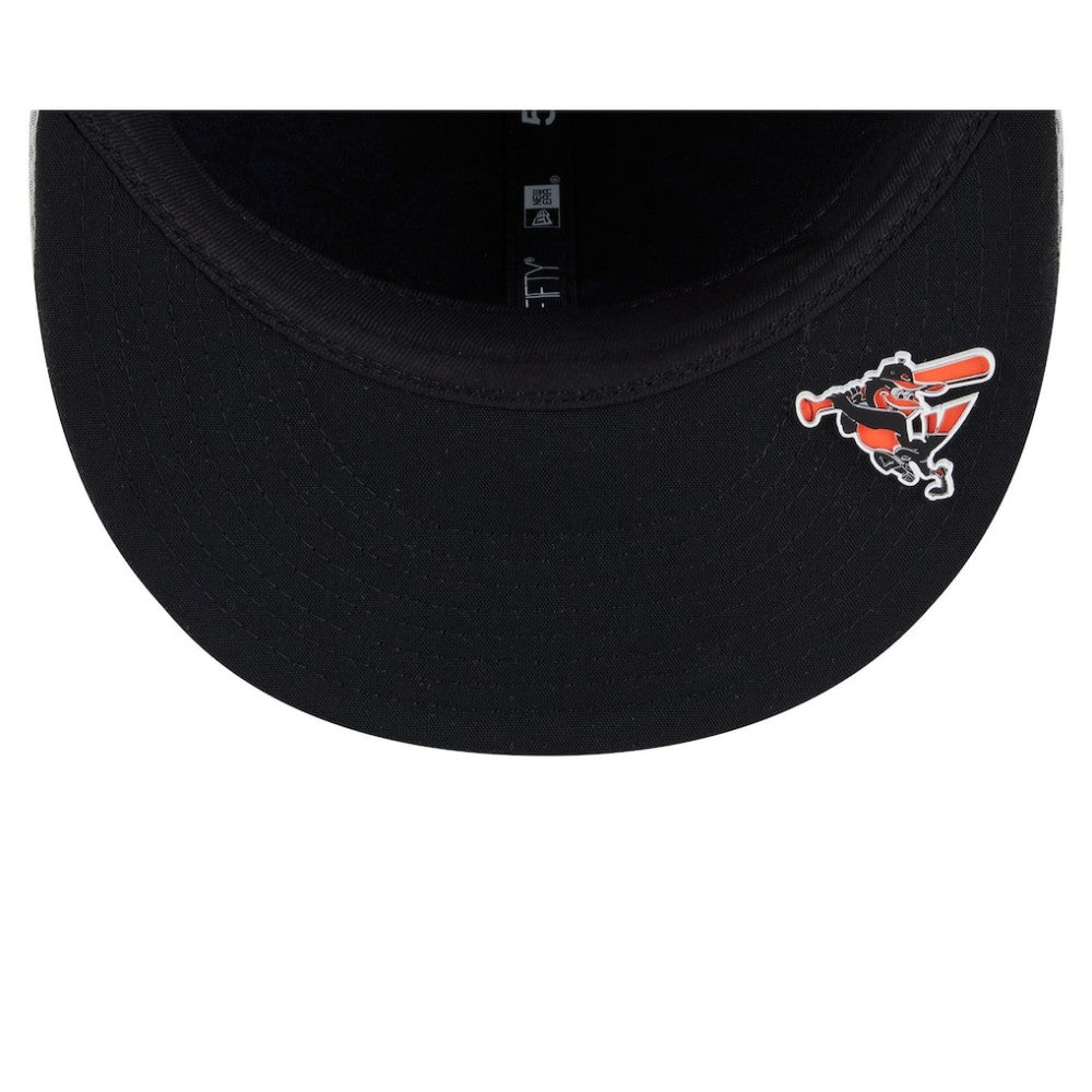 Baltimore Orioles 2025 MLB Clubhouse 59FIFTY Fitted Hat Gray | New Era