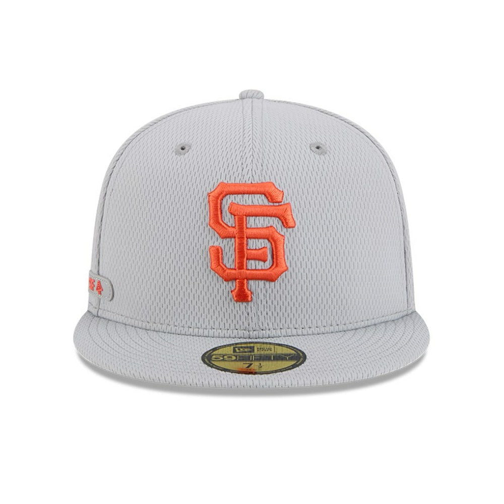 San Francisco Giants 2025 MLB Clubhouse 59FIFTY Fitted Hat Gray | New Era