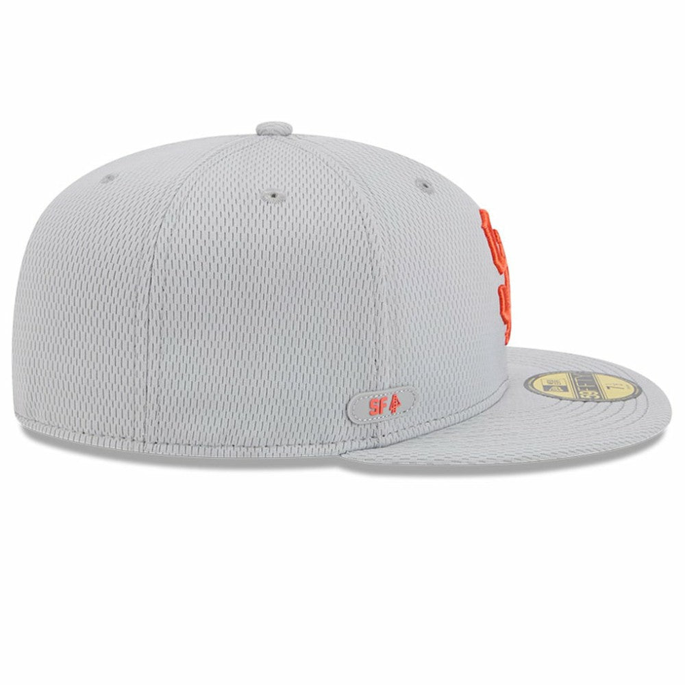 San Francisco Giants 2025 MLB Clubhouse 59FIFTY Fitted Hat Gray | New Era
