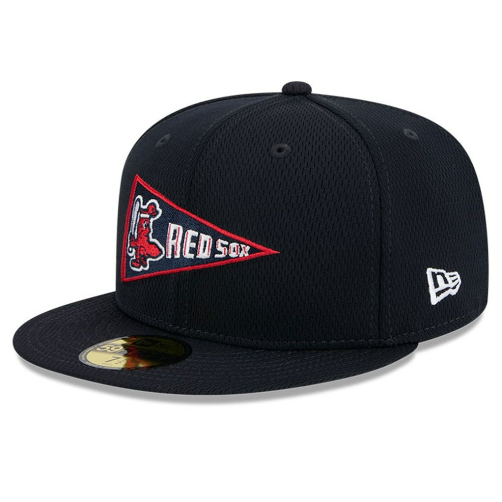 Boston Red Sox 2025 MLB Clubhouse 59FIFTY Fitted Hat Navy | New Era