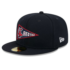 Boston Red Sox 2025 MLB Clubhouse 59FIFTY Fitted Hat Navy | New Era