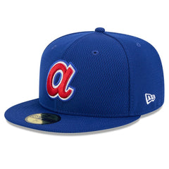 Atlanta Braves 2025 MLB Clubhouse 59FIFTY Fitted Hat Royal | New Era