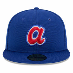 Atlanta Braves 2025 MLB Clubhouse 59FIFTY Fitted Hat Royal | New Era