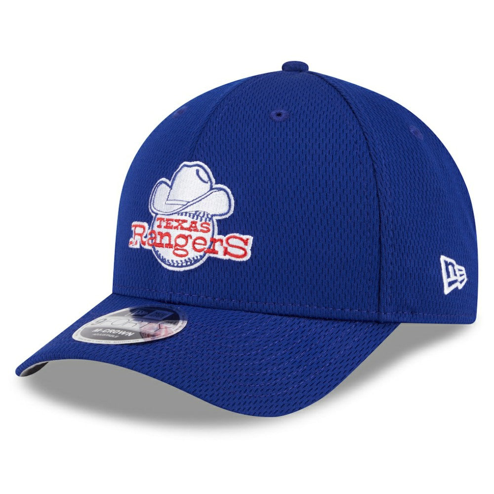 Texas Rangers 2025 MLB Clubhouse 9FORTY M-Crown Adjustable Hat Royal | New Era