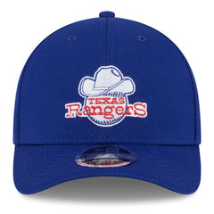 Texas Rangers 2025 MLB Clubhouse 9FORTY M-Crown Adjustable Hat Royal | New Era