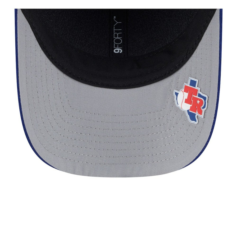 Texas Rangers 2025 MLB Clubhouse 9FORTY M-Crown Adjustable Hat Royal | New Era
