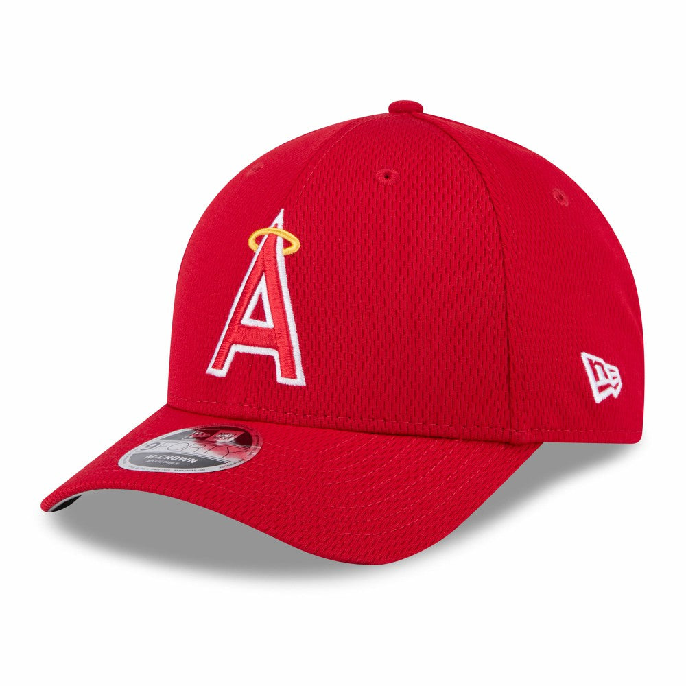 Los Angeles Angels 2025 MLB Clubhouse 9FORTY Adjustable Hat Red | New Era